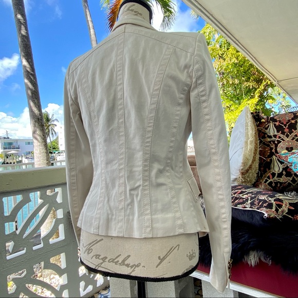 Drykorn Cream Cotton Blazer - Picture 4 of 5